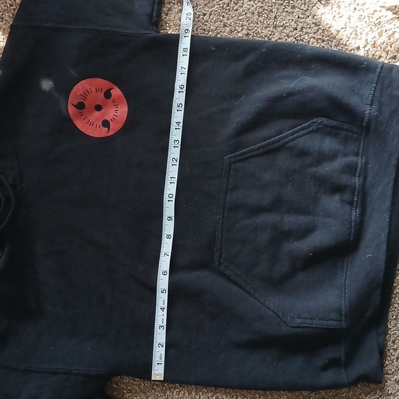 Naruto anime black hoodie size small - Picture 11 of 11